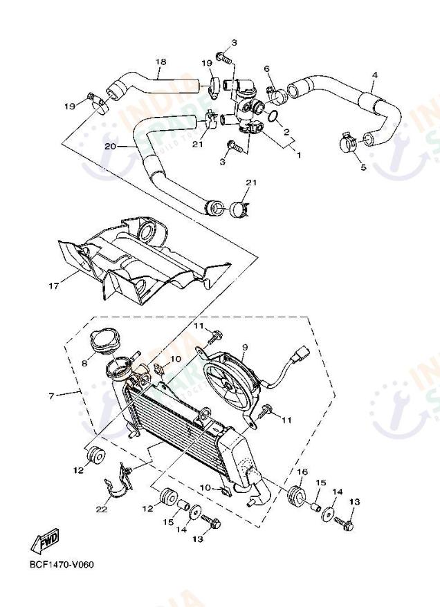 RADIATOR & HOSE